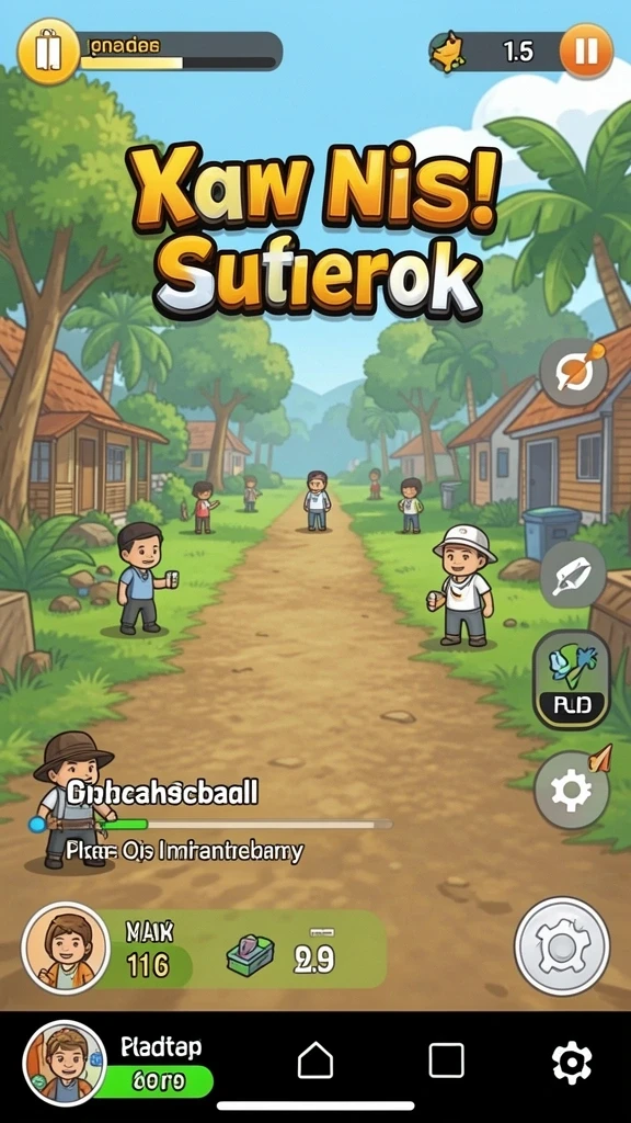 8364 - Visual yang menakjubkan dengan karakter unik.