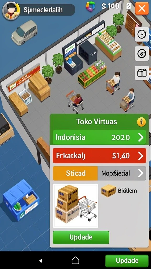 fiona77 - Tampilan awal aplikasi FIONA77 yang menarik dan intuitif.