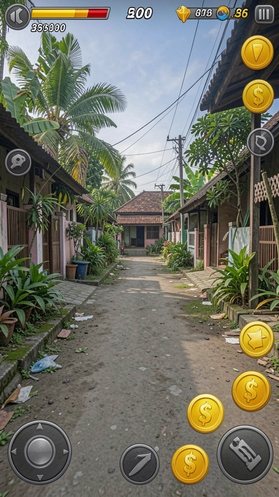 fokus777 - Pemandangan level yang menakjubkan.