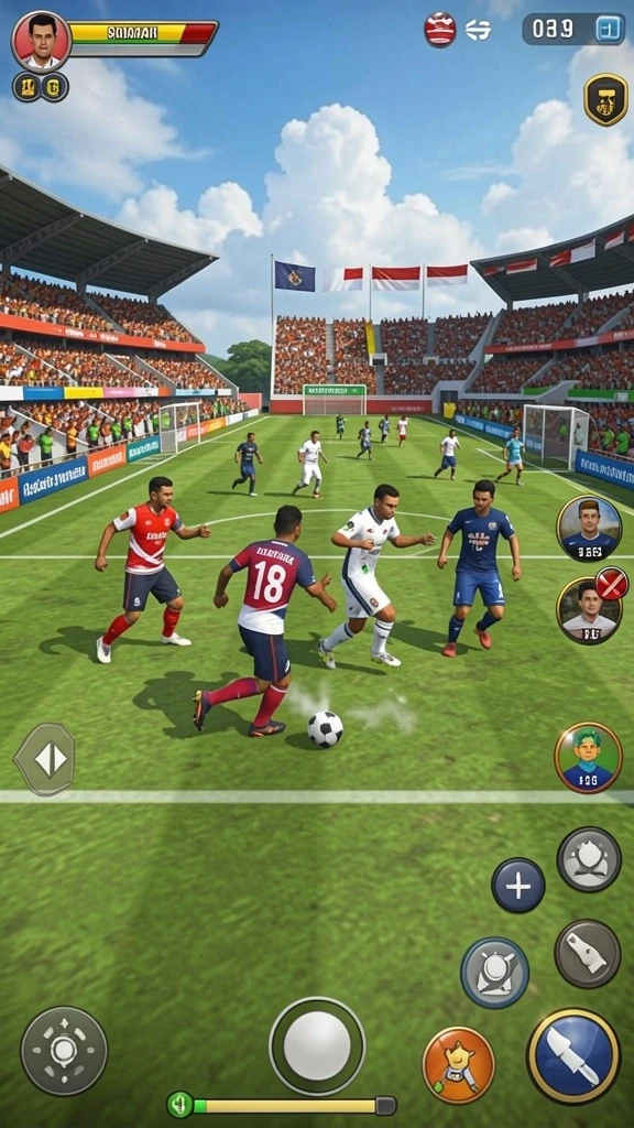 fw66 - Screenshot dari salah satu level menantang.