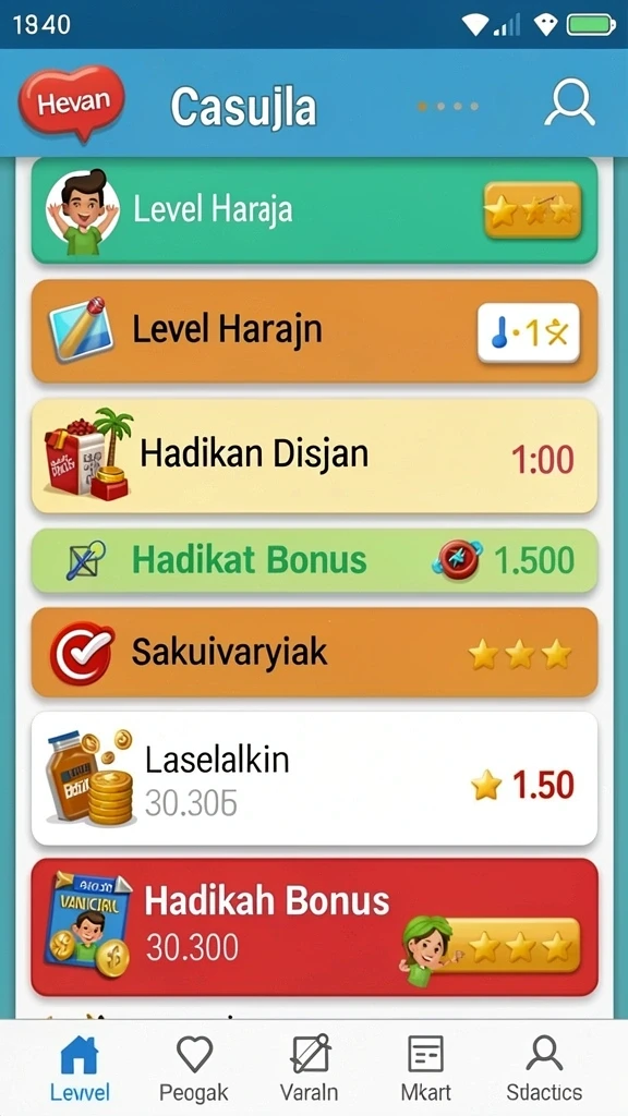 mega338 - Tampilan antarmuka yang menarik dan intuitif.