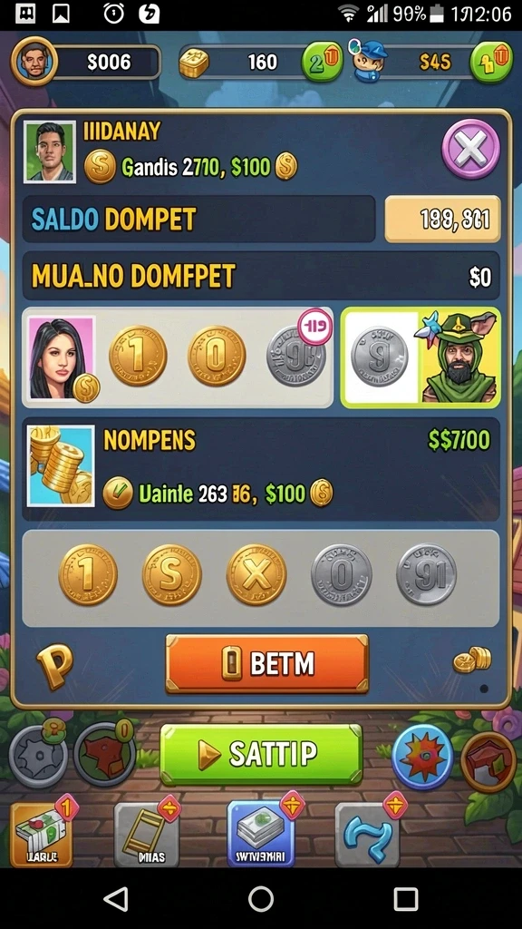 qqstar - Mode permainan seru yang bisa dipilih sesuai keinginan.